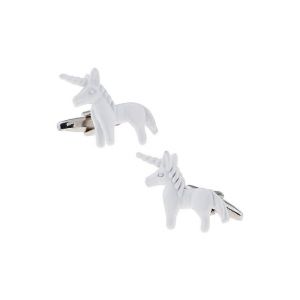 Coffret Cadeau De Boutons De Manchette Licorne Pour Homme, Plaqu&iquest;&iquest; Argent, Design &iquest;&iquest;L&iquest;&iquest;Gant, Accessoire Unique Pour Tenue De C&iquest;&iquest;R&iquest;&iquest;Monie - Neuf