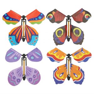 Jouet Papillon Volant En Plastique Pour Cadeau Surprise, Fete, Jeu, Cadeau De Noel, Nouvel An, Ensemble De 4 Pieces De Couleurs Differentes - Neuf