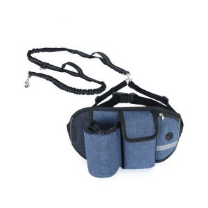 Sac banane Active Pet - Sac banane l&eacute;ger avec fermeture &eacute;clair lisse et corde de traction pour les aventures en plein air - Neuf