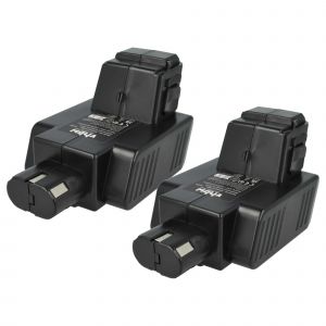 vhbw 2x Batterie remplacement pour Hilti BP72, BP60, 331530, BP40 pour outil &eacute;lectrique (2000 mAh, NiMH, 24 V) - Neuf