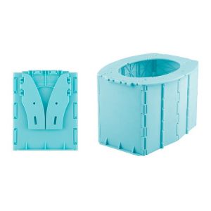 (Rose)Pliante Portative De Toilette Pliable Toilette Commode Pot Seau Enfants De Toilette - Neuf