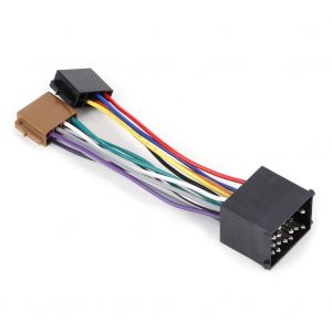 Hlyjoon Faisceau d'adaptateur Radio - Adaptateur d'autoradio Câble de Harnais stéréo Prise ISO Standard pour E36 E46 E39 e36 autoradio - Neuf
