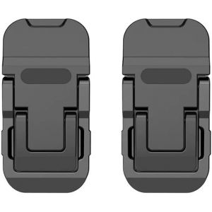 ChenQuanSarl-Rehausseurs De Clavier,2 Pcs Portables Support De Clavier Pour Ordinateur Mini Pieds D'Ordinateur Portable En Aluminium Invisible Auto-Adh&eacute;sifs Support Clavier Pc Pour 12,13,14,15,17 Inc - Neuf