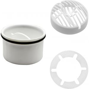Hair Strainer + Shower Diving Tube Drain Kit Compatible With Drain 6960,6961,6962,6963-Replacement Diver Tube-Hair Collector-Hair Strainer - Neuf