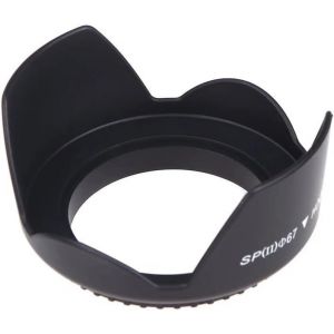 Pare-soleil d'objectif 67 mm|Capuchon d'objectif 67 mm|Pare-soleil tulipe|Compatible avec Canon,Nikon,etc|Convient pour 67 mm - Neuf