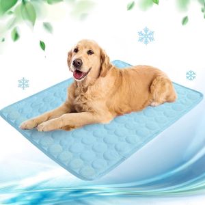 Tapis Rafraîchissant Chien Chat Portable Auto-Refroidissant Tapis Plus Durable,Résistant Aux Rayures,Tapis Pour L'été Multifoncitonnel.[X60] - Neuf