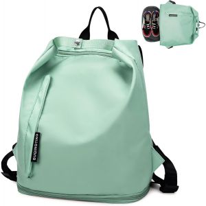nzqaf-Sac à Dos Sport pour Femme et Homme - Voyage Etanche avec Compartiment Chaussure et Poche Humide - Léger, Imperméable pour Gym, Piscine, Weekend, Fitness, Plage, Natation - Neuf