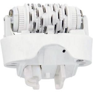 Anakel Home T&ecirc;te D'&eacute;pilation De Rechange 67030946 Compatible Avec Braun Silkepil 7 Xpressive Pro Et Compatible Avec Braun Silk Epil 5, Couleur Blanche - Neuf