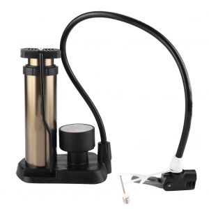 Pompe A Air Haute Pression Portable Pour Velo Electrique (Dore) - Neuf
