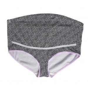 Culotte De Maternite Taille Haute Ajustable En Dentelle Leopard Pour Femmes Enceintes (L) - Neuf