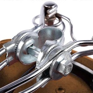 Selle De V&eacute;lo De Montagne Coussin En Cuir R&eacute;tro Doux Et Confortable Selle Vintage Coussin &Agrave; Ressort Pi&egrave;ces De V&eacute;lo De Remplacement Marron - Neuf