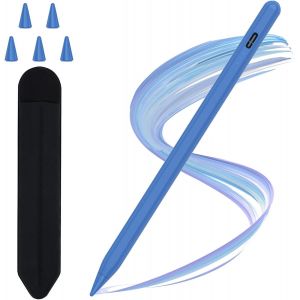 ERYI-Karfun Stylet Compatible Avec Apple Ipad (2018-2025), Stylet Pour Tablette Pour Ipad 11 A16/10/9/8/7/6 Génération, Charge Rapide, Reject De Paume, Détection D'Inclinaison - Neuf