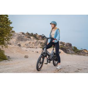 V&eacute;lo &Eacute;lectrique Mihogo Rx, Moteur 500 W, Autonomie De 65 Km, Pneus Couleur 20", Cadre En Magn&eacute;sium, Freins Hydrauliques, Couple De 85 Nm. V&eacute;lo &Eacute;lectrique Pour Trajets Urbains. - Neuf