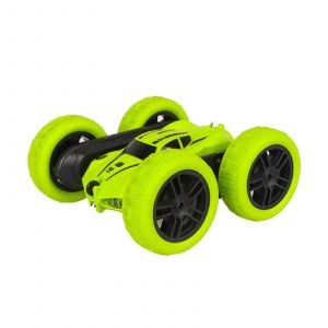 2.4G Wireless Remote Control Cool Tumbling Stunt Car With Double-sided Rotating Drift Children's Toy Car - Neuf