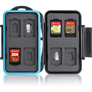 Pial-Boîte De Protection Pour Carte Mémoire Pour 8 Jeux Nintendo Switch ¿ Étui Pour Carte Mémoire ¿ Sac De Voyage ¿ Étui De Protection ¿ Coffre-Fort Pour Carte ¿ Étui ¿ Étui Pour Cartouches - Neuf