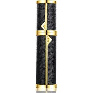 Vaporisateur de parfum rechargeable,5 ml,mini vaporisateur de parfum,flacon pulvérisateur pour parfum,flacons de parfum vides pour le voyage (noir G) - Neuf