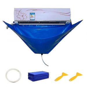Housse de nettoyage pour climatiseur avec tuyau &eacute;tanche et accessoires - Neuf
