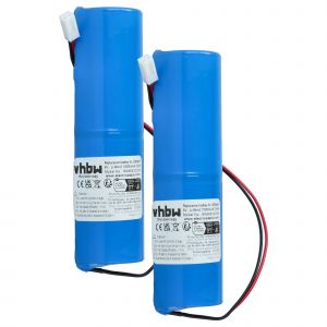 vhbw 2x Pile compatible avec Indexa 8000A, 8000A/2 syst&egrave;me d'alarme (12000mAh, 6V, Li-MnO2) - Neuf