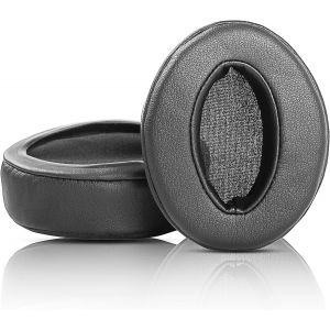 KAL-Ha-S90Bn Housse De Coussinets D'Oreille De Rechange En Mousse À Mémoire De Forme Pour Casque Jvc Ha-S87Bn Ha-S88Bn Ha-S90Bn Ha-S78Bn (Cuir Protéiné) - Neuf