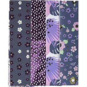 KALANKA-Decopatch TD893C - Pochette 4 Feuilles Foil Assorties - Dorure à chaud - Customisation et Loisirs Créatifs - 30x40cm - FlowerTherapy - Neuf