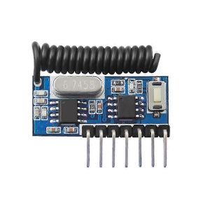 Récepteur RF 315Mhz Apprentissage du code Module décodeur sans fil 4 canaux Sortie pour télécommandes 1527 2262 - Neuf
