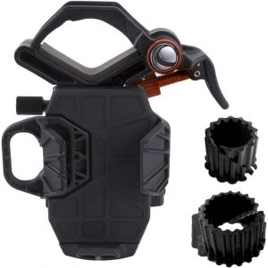 81038 Nexgo Dx - Kit Adaptateur Universel Bluetooth Pour Smartphone, Connecte L'appareil Photo De Votre Smartphone À Un Oculaire Pour Saisir Des Images Et Des Vidéos, Noir - Neuf
