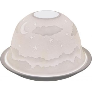 KALANKA-Nordic Light Photophore pour Bougie Chauffe-Plat, Abat-Jour et Assiette, Pochoir pour Salon, Table de Salle à Manger, Accessoires de décoration d'intérieur - Porcelaine, Taille Unique, Motif - Neuf