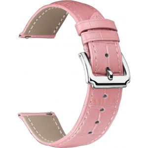 Kal-Bracelet De Montre En Cuir V&eacute;ritable Remplacement Bracelets Montres &Agrave; D&eacute;gagement Rapide Pour Homme Femme Avec 10 Couleurs (10mm,12mm,14mm,15mm,16mm,17mm,18mm,19mm,20mm,21mm,22mm,23mm,24mm) - Neuf