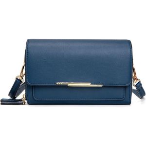 Rfcbc-Small Crossbody Bag, Pu Leather Cell Phone Purse With Credit Card Slots & Adjustable Strap, Wallet Purse For Women Ladies Girls - Neuf
