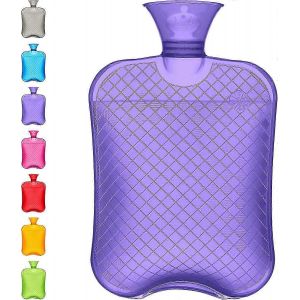 Bouillotte 1.8l Classic Premium,Pour Soulager La Douleur,Violet - Neuf