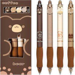 Tianyi-Stylo &Agrave; Bille Effa&ccedil;able &Agrave; Encre Gel Effa&ccedil;able Avec T&ecirc;te D'animal, Stylo &Agrave; Bille Effa&ccedil;able, Stylo Gel Effa&ccedil;able - Neuf