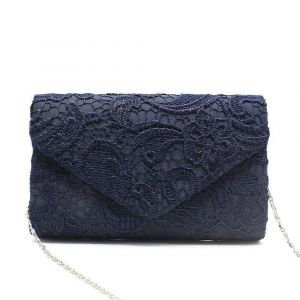 Femmes Dentelle De Soirée D'Embrayage Floral Sac À Main De Style D'Enveloppe De Bal De La Fête De Mariage Sac - Neuf