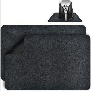Lot De 2 Tapis R&eacute;sistants &Agrave; La Chaleur Pour Friteuse &Agrave; Air Et Plan De Travail De Cuisine, Antid&eacute;rapants Et R&eacute;sistants &Agrave; La Chaleur, 30 X 44 Cm - Neuf