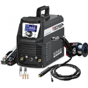 Decapower FLUXMIG Poste à souder 120A Arc Lift TIG FLUX MIG sans gaz 3 en 1 Machine de soudage de fil sans gaz Ménage FLUXMIG-120 - Neuf