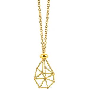 Kal-Support De Cristal Pour Collier, Cage Réglable Pour Pierres Précieuses Vides, Support En Acier Inoxydable Pour Cristal Pour Bijoux Diy (Or) - Neuf