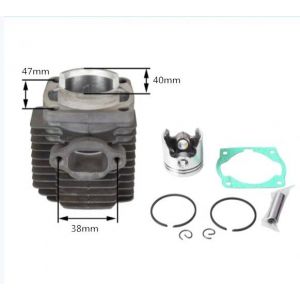 NB411 ? KIT cylindre PISTON 40MM, pour ROBIN SUBARU EC04 CG411 40,2cc, débroussailleuse zylin LINER KOBLEN, CLIPS à anneaux, PIN ASSY strim - Neuf