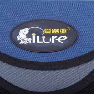 Sac De Rangement Etanche Pour Leurres De Peche, Souple Et Portable, Noir Et Bleu - Neuf