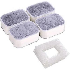 Fontaine Fontaine Sensorielle Et Filtres De Fontaine En Acier Inoxydable,Paquet De 5 Filtres De Fontaine Florale - Neuf