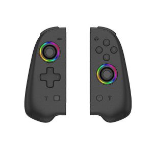 Manette De Jeu &Agrave; Poign&eacute;e Lumineuse Compatible Avec Nintendo Switch C - Neuf