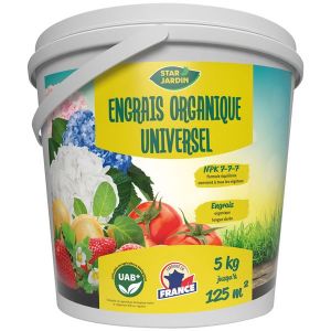 Engrais Complet Universel Npk 777sk En Seau De 5 Kg / Star Jardin - Neuf
