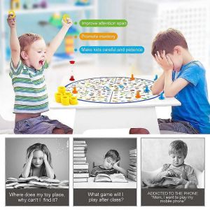 Jeu De Soci&eacute;t&eacute; Jeu De Soci&eacute;t&eacute; &Eacute;ducatif Pour Enfants Jeu De Cartes Little D&eacute;tective Jeu De Table - Neuf