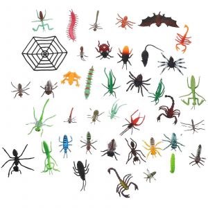 Insectes réalistes, mini jouets éducatifs pour tout-petits, 39 pièces - Neuf