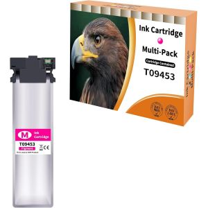 T9453 Cartouches D'Encre Magenta Compatibles Avec Epson T9453 Pour Workforce Pro Wf-C5710 Wf-C5790 Wf-C5210 Wf-C5290 Wf-C5710Dwf Wf-C5790Dwf Wf-C5210Dw (1 Paquet)[ENC944876] - Neuf