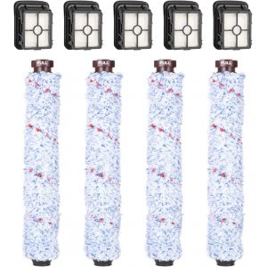 YEMAESRE-AccessoiresPour Bissell Crosswave 3-En-1 Rouleau Et Filtre De Remplacement Pour Aspirateur De Rechange Pour Aspirateur Sec Et Humide Bissell Crosswave 1785, 2306, 2305, 17132 - Neuf