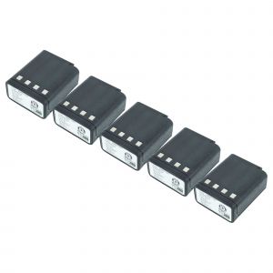 vhbw 5x Batterie compatible avec Motorola P200, MTX880, MTX900, P210, MT1000, HT800, HT600 radio talkie-walkie (1800mAh, 9,6V, NiMH) - Neuf