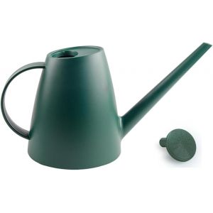 Ulteronixshop-1.8L R&eacute;servoir d'eau en Plastique Petite Plante De Jardin Int&eacute;rieure Et Ext&eacute;rieure L&eacute;g&egrave;re Et Mignonne, R&eacute;servoir d'eau avec Pomme De Douche Vert Fonc&eacute; - Neuf