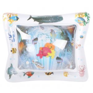 Grand Coussin Gonflable Pour Bebe, Coussin D'eau, Tapis De Vie Marine - Neuf
