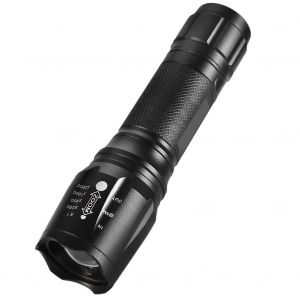 HJLIAN Lampe torche LED T6 haute luminosite en alliage d'aluminium pour camping, urgences et exterieur - Neuf