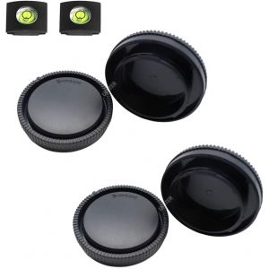 Cache Bouchon Boîtier + Arrière pour Objectif Monture pour Sony Alpha A6600 A6500 A6400 A6300 A6100 A6000 A5100 A5000/A7R IV/A7R II/A7R III/A7 IV /A7 III/A7 II/A7C/A7S III/A1/FX3 Sony E Accessoires - Neuf