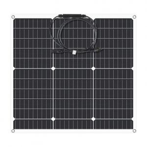 Panneaux Solaires Portables Powmr 120w (2&times;60w) &ndash; Chargeur Solaire 12v/24v Camping Rv - Neuf